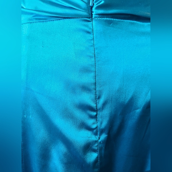 Showtime Collection Satin Formal Dress - Picture 6 of 7